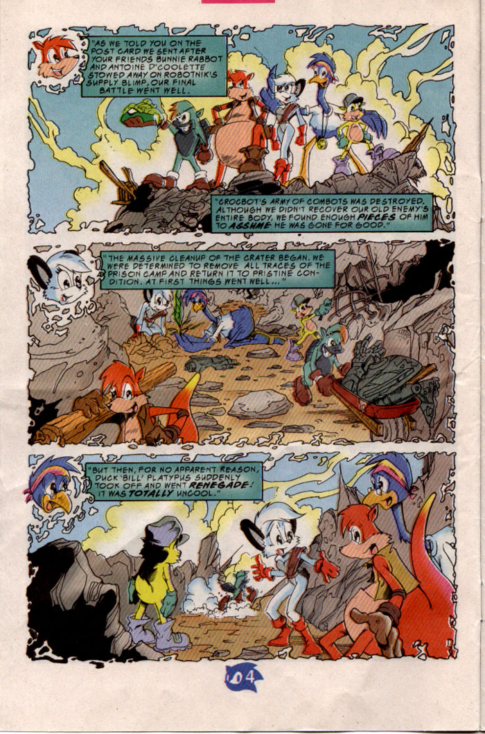Sonic - Archie Adventure Series August 1998 Page 4